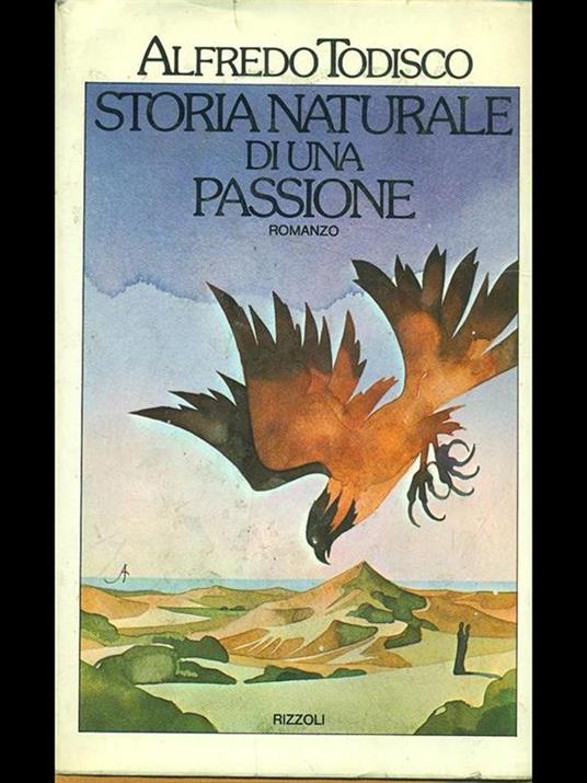 Storia naturale di una passione - Alfredo Todisco - copertina