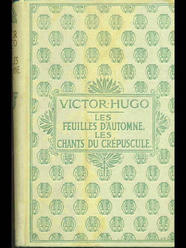 Les feuilles d'automne, les chants du crepuscule