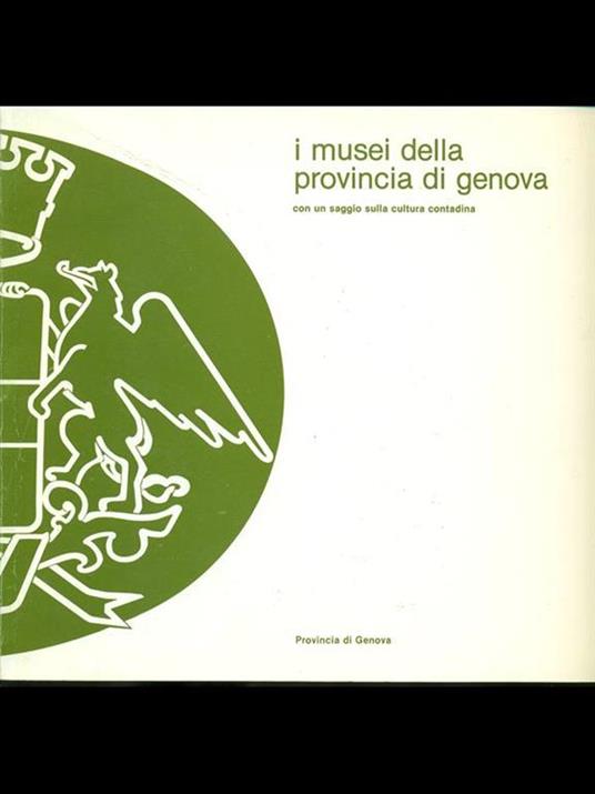 I musei della provincia di Genova - copertina