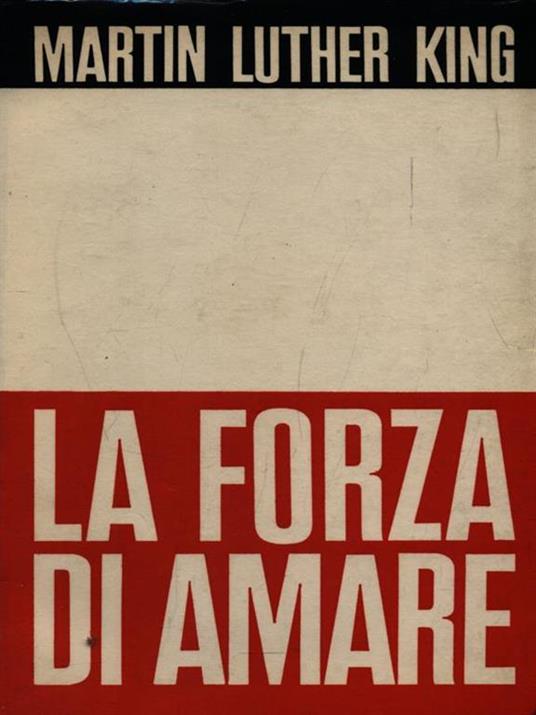 La forza di amare - Martin Luther King - copertina