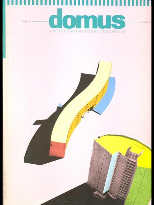 Domus n 717 giugno 1990 - copertina