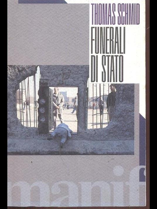 Funerali di Stato - Thomas Schmid - copertina