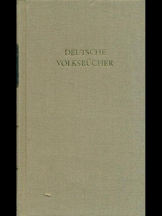 Deutsche volksbucher - copertina