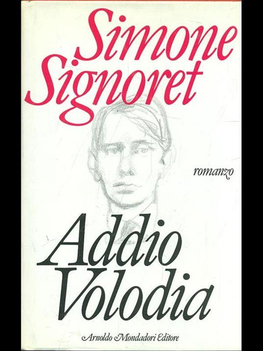 Addio Volodia - Simone Signoret - copertina