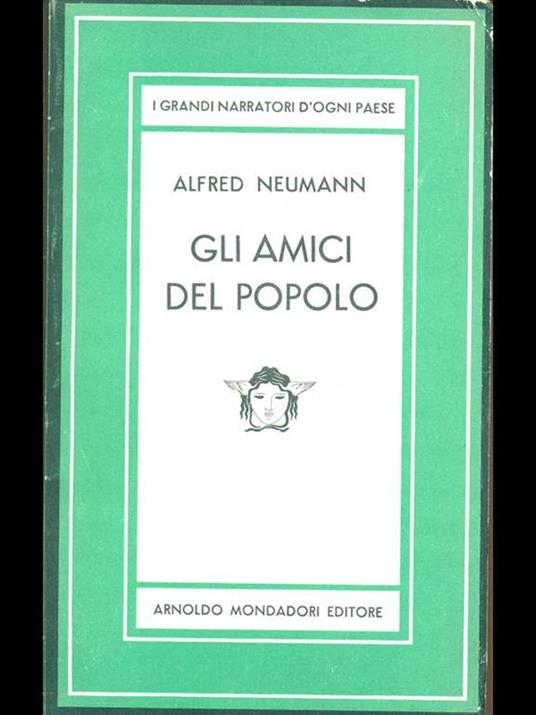 Gli amici del popolo - Alfred Neumann - copertina