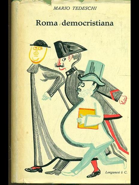 Roma democristiana - Mario Tedeschi - copertina