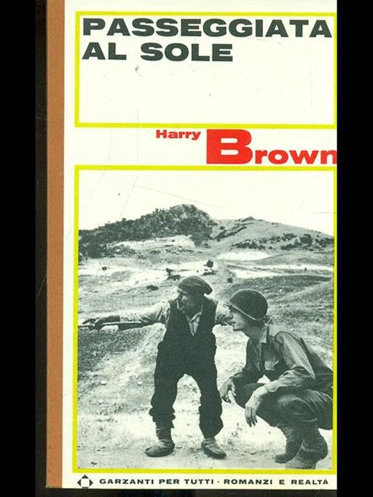 Passeggiata al sole - Harry Brown - copertina