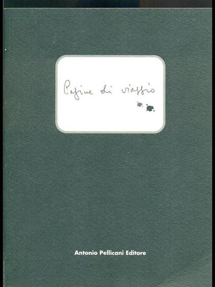 Pagine di viaggio nel territorio dellamemoria - copertina