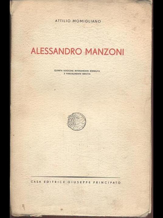Alessandro Manzoni - Attilio Momigliano - 10