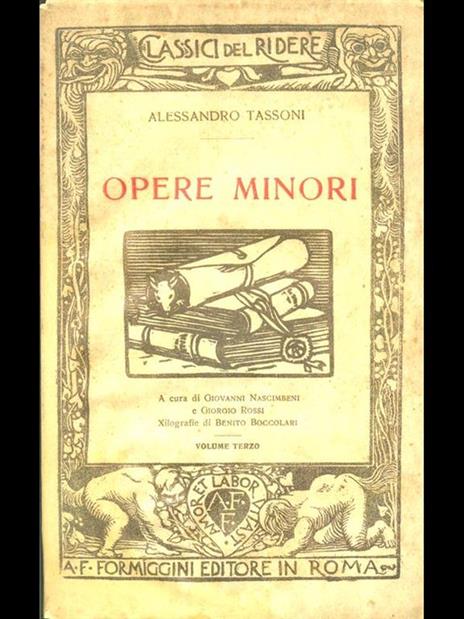Opere minori. Vol. 3 - Alessandro Tassoni - 4