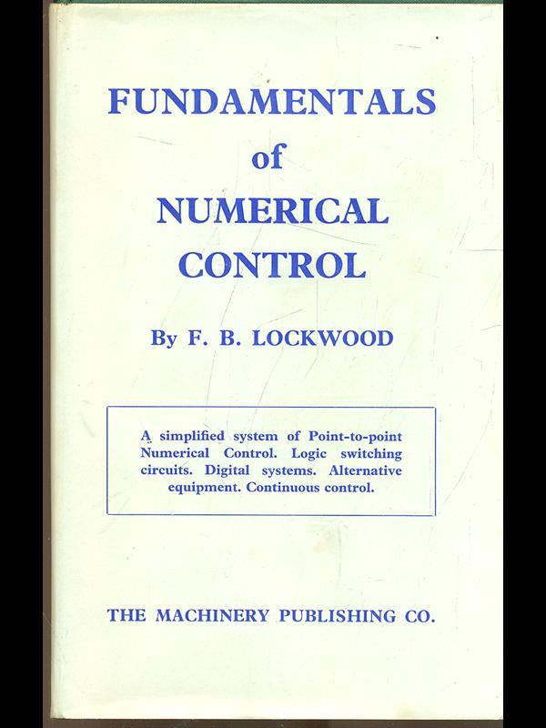 Fundamentals of numerical control