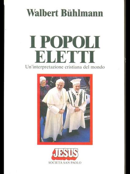I popoli eletti - Walbert Bulmann - copertina