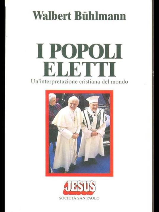 I popoli eletti - Walbert Bulmann - copertina