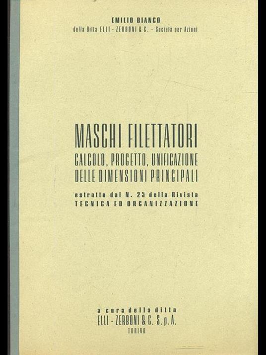 Maschi filettatori - copertina