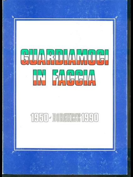 Guardiamoci in faccia - copertina