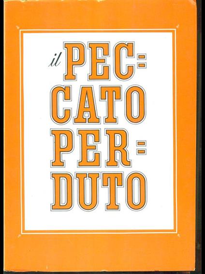 peccato perduto - Mario Tedeschi - copertina