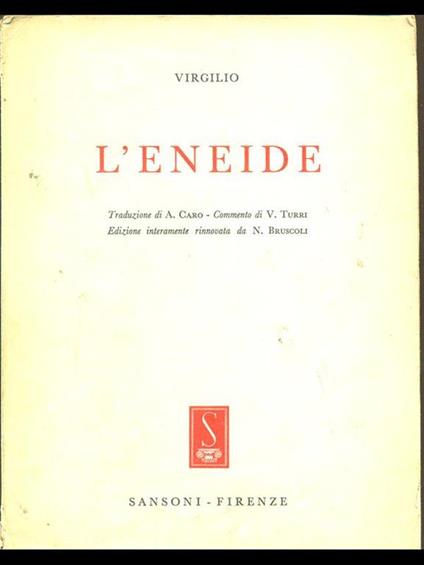 L' Eneide - Publio Virgilio Marone - copertina