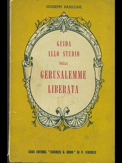 Guida allo studio della Gerusalemme Liberata - copertina