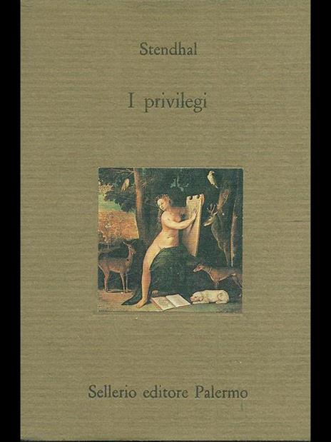 I privilegi - Stendhal - 2