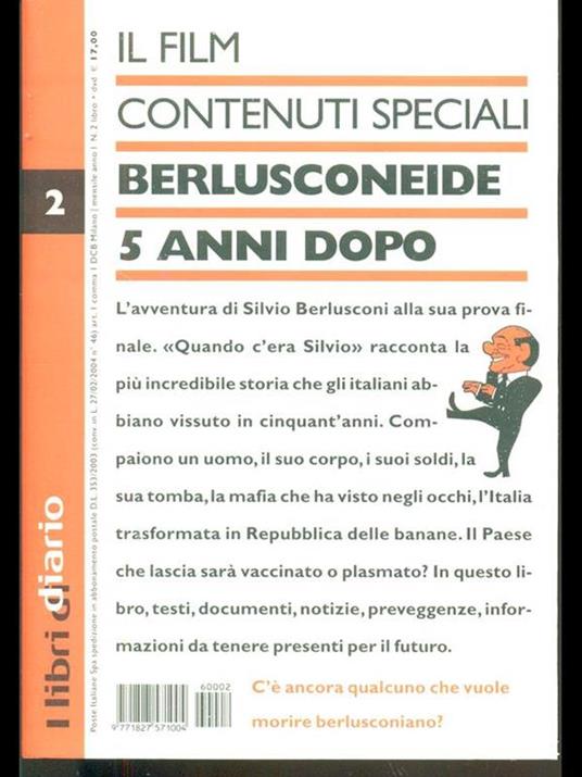 Berlusconeide 5 anni dopo - copertina