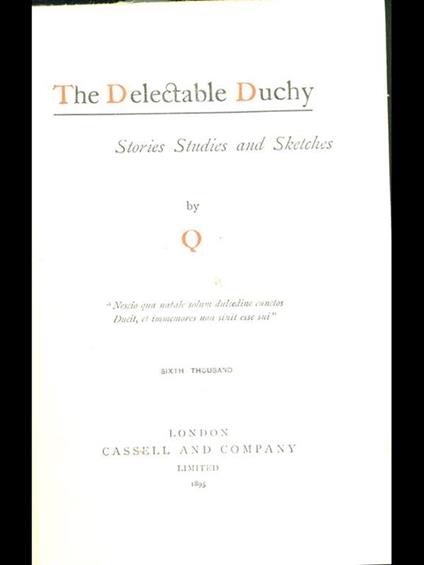 The Delectable Duchy - copertina