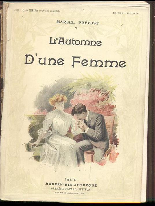 L' automne D'une Femme - Marcel Prévost - copertina