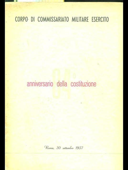 84° anniversario della Costituzione - copertina