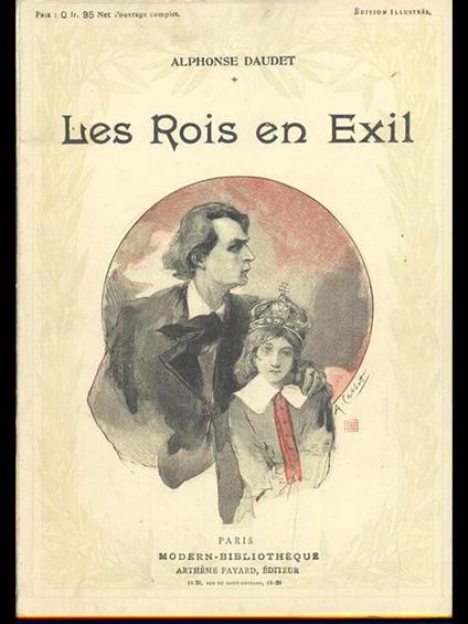 Les Rois en Exil - Alphonse Daudet - copertina
