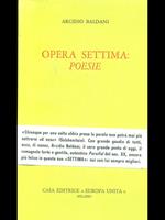 Opera settima: poesie