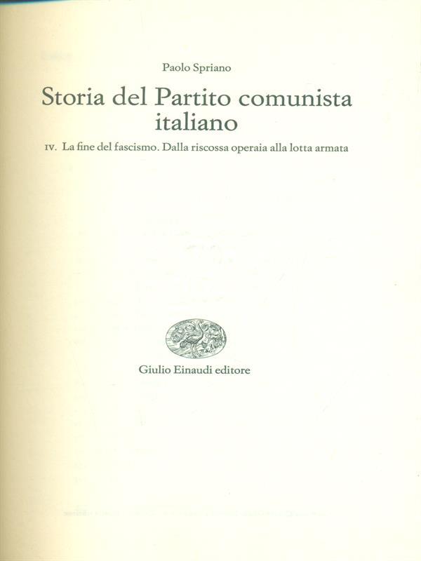 Storia del Partito Comunista Italiano