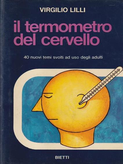 Il termometro del cervello - Virgilio Lilli - copertina