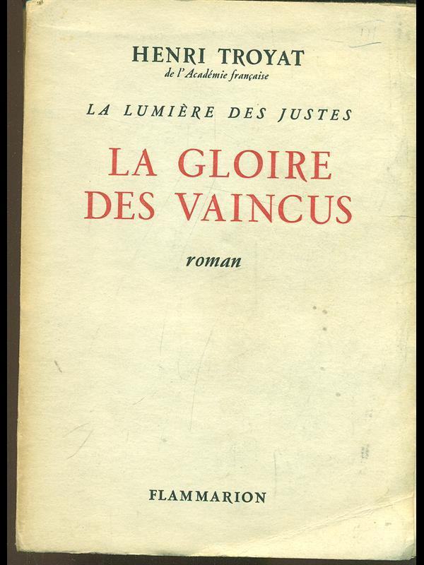 La gloire des vaincus