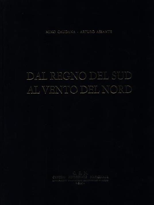 Dal regno del Sud al vento del Nord - Mino Caudana - copertina