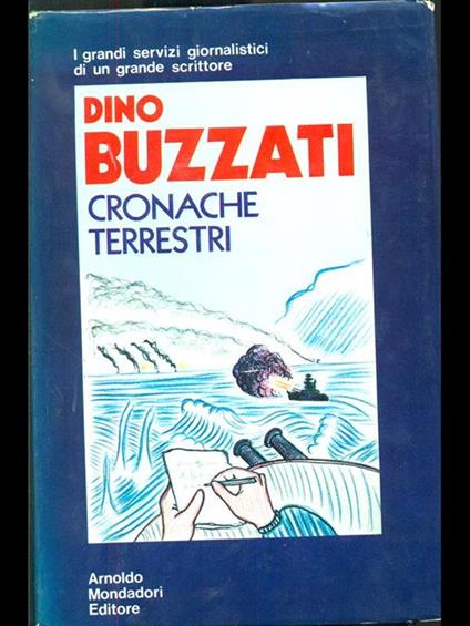 Cronache terrestri - Dino Buzzati - copertina