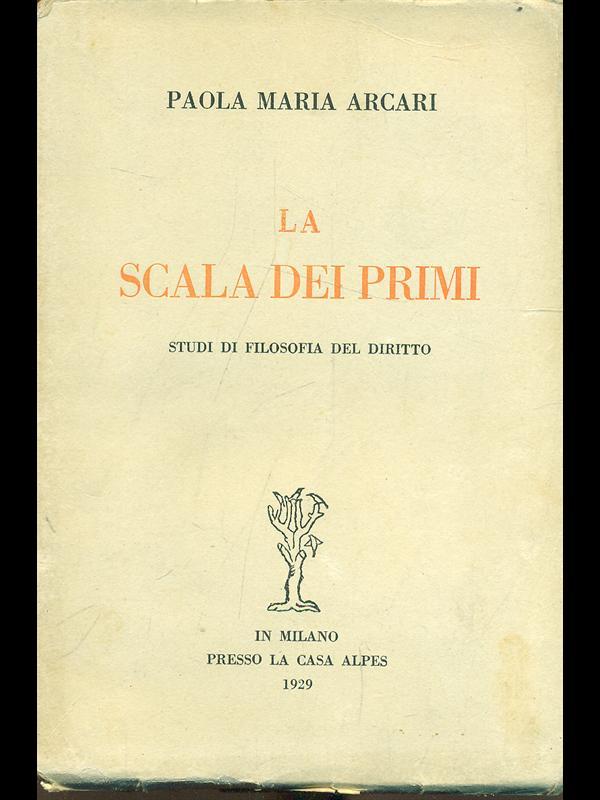 La scala dei primi