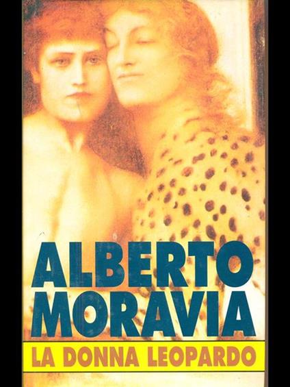 La donna leopardo - Alberto Moravia - copertina
