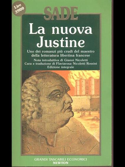 La nuova Justine - copertina