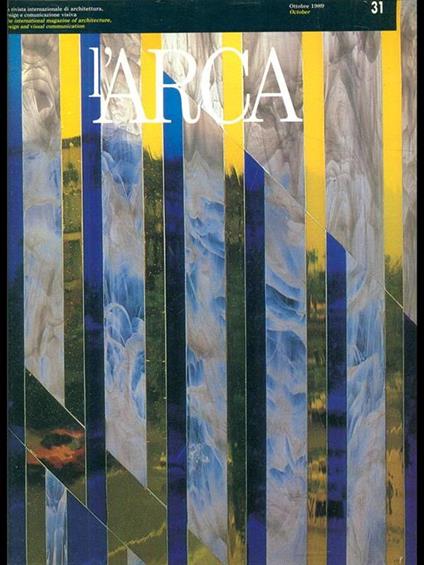L' Arca n. 31/ottobre 1989 - copertina
