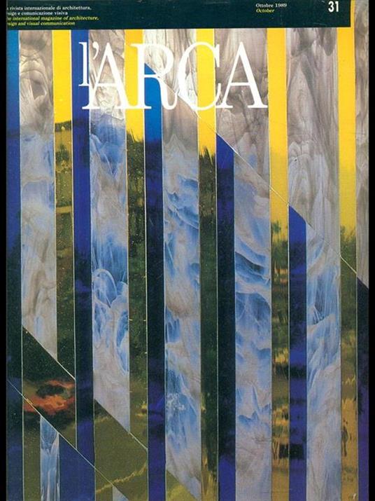 L' Arca n. 31/ottobre 1989 - copertina
