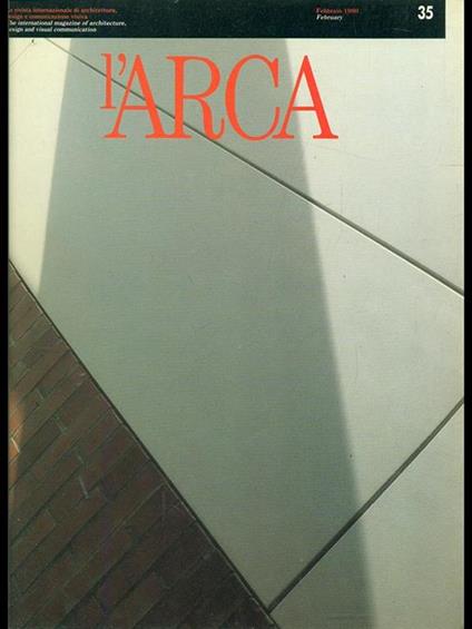 L' Arca n. 35/febbraio 1990 - copertina