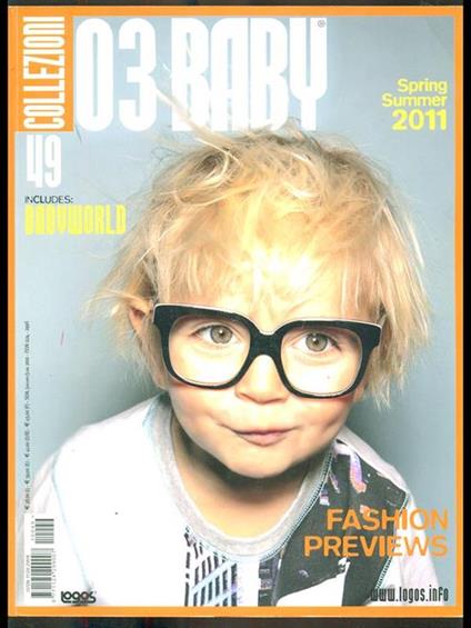 Collezioni 0/3 baby n 49 spring summer 2011 - copertina