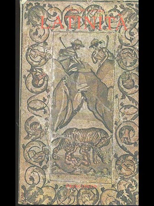 Latinità - Virgilio Lavore - copertina