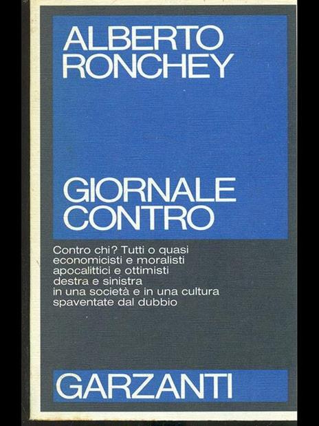 Giornale contro - Alberto Ronchey - 2