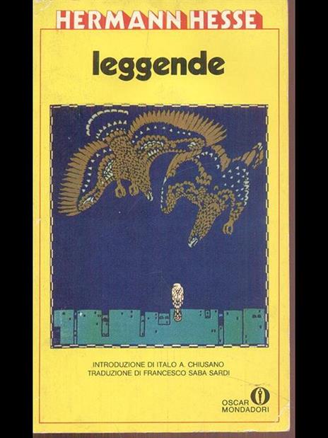Leggende - Hermann Hesse - copertina