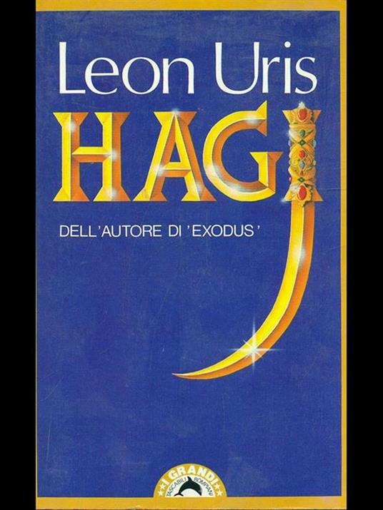 Hagj - Leon Uris - copertina