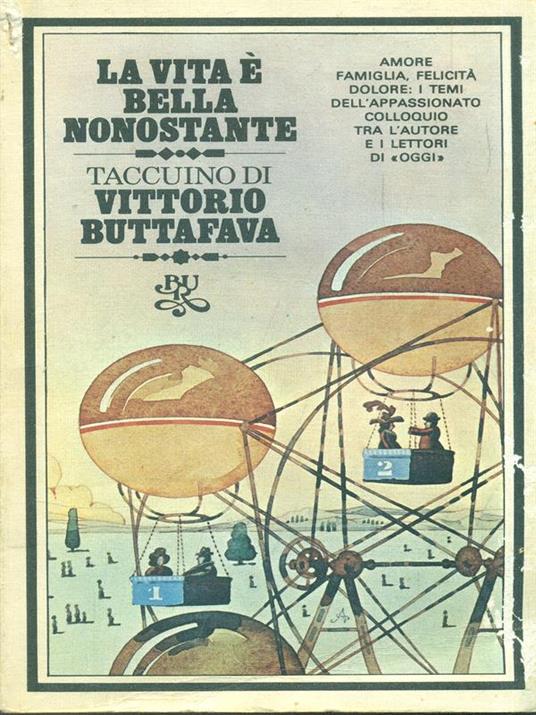 La vita è bella nonostante - Vittorio Buttafava - copertina
