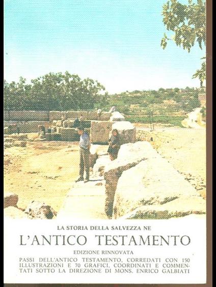 La Storia della salvezza ne L' Antico Testamento - copertina