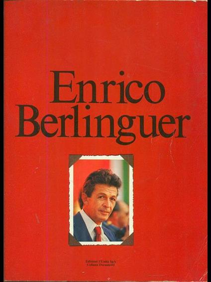 Enrico Berlinguer - Enrico Berlinguer - copertina