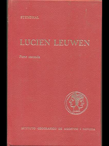 Lucien Leuwen parte seconda - Stendhal - copertina