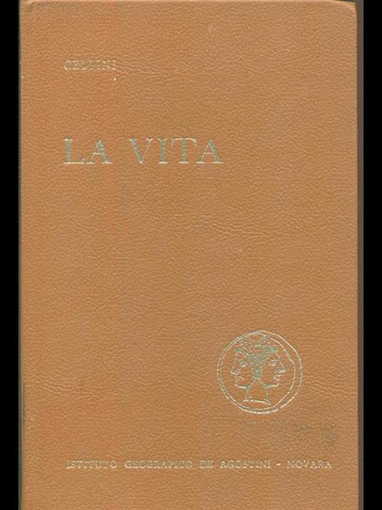 La vita - Benvenuto Cellini - copertina